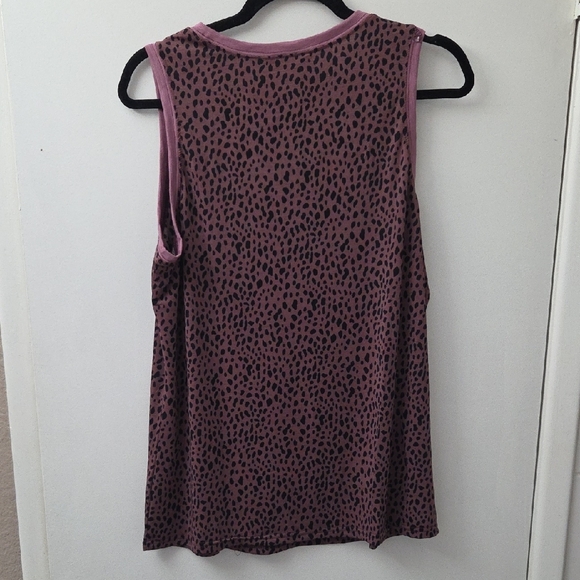 Sonoma Spotted Purple Tank Top - Picture 4 of 4